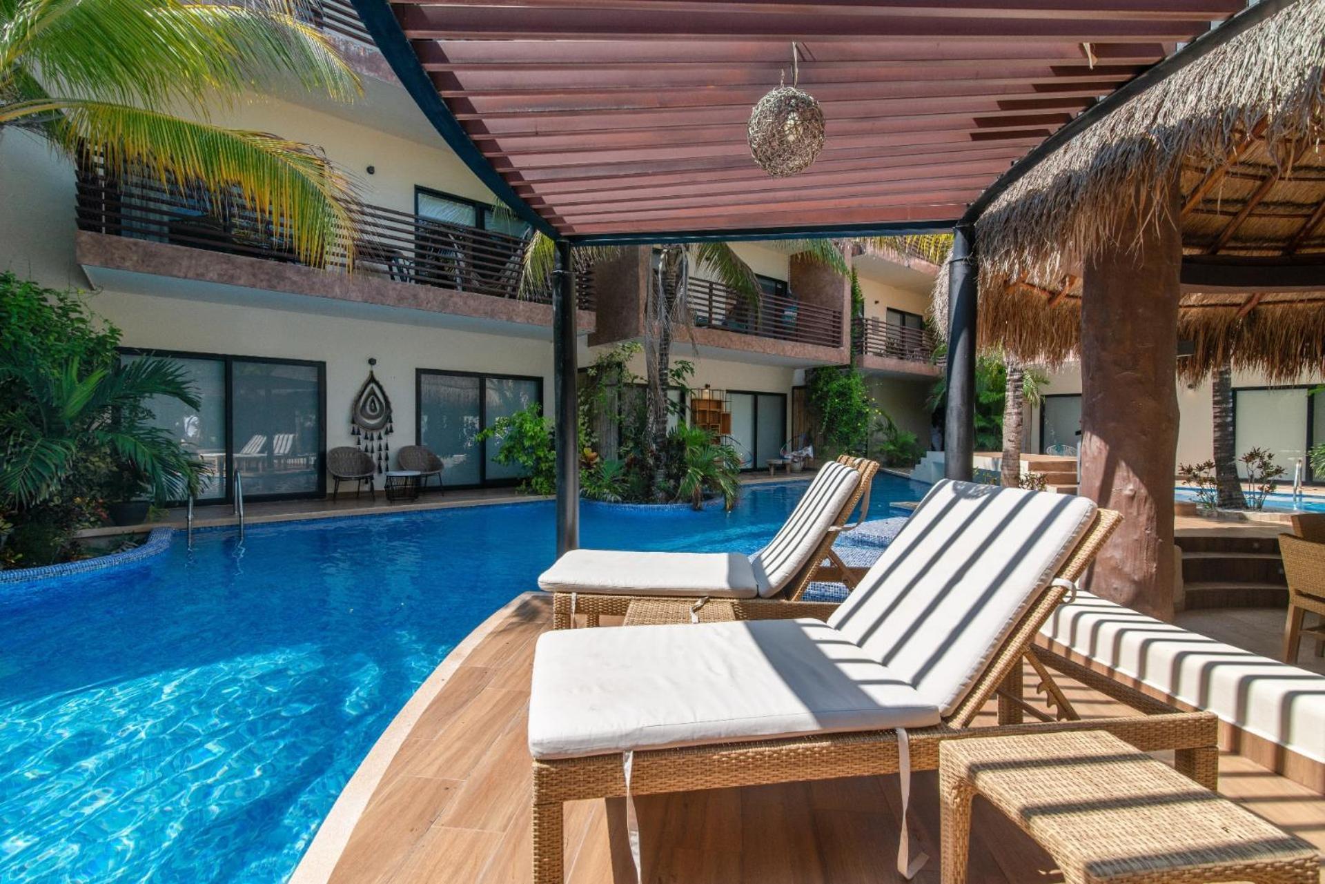 Luxurious Penthouse With Jungle View & Private Pool Apartment Тулум Екстериор снимка